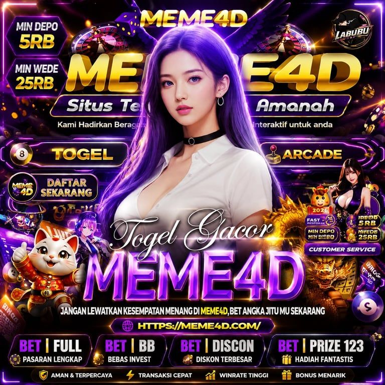 MEME4D Perpustakaan Megah Ter Integritas Keluaran Angka Togel Akurat